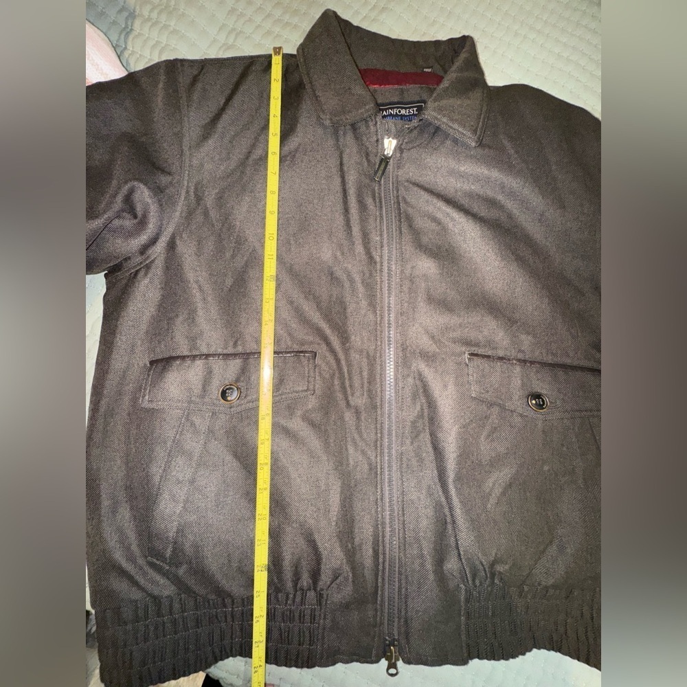 Rainforest men's Thermoluxe membrane weatherproof coat. Size XXL EUC - Picture 7 of 16